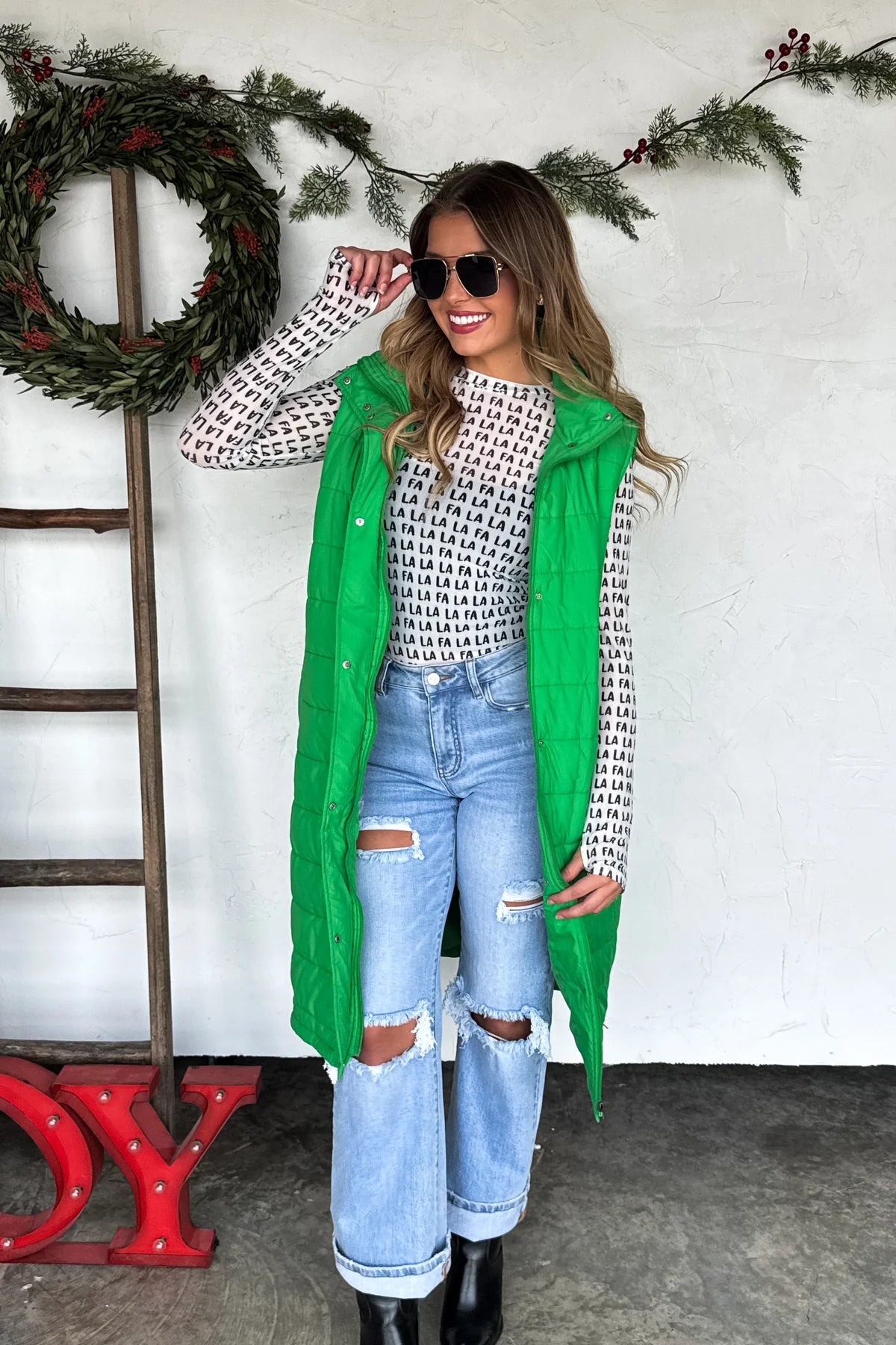 PREORDER- KENDALL LONG PUFFER VEST