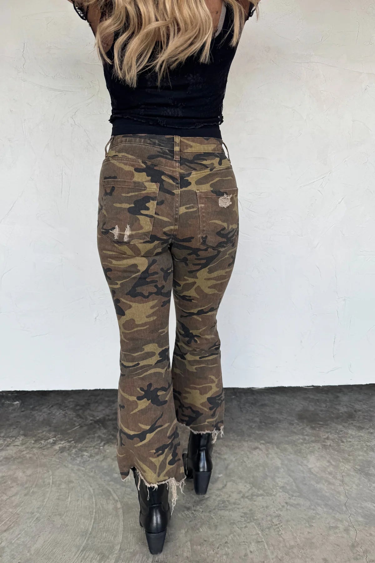 PREORDER- URBAN CAMO DISTRESSED JEAN