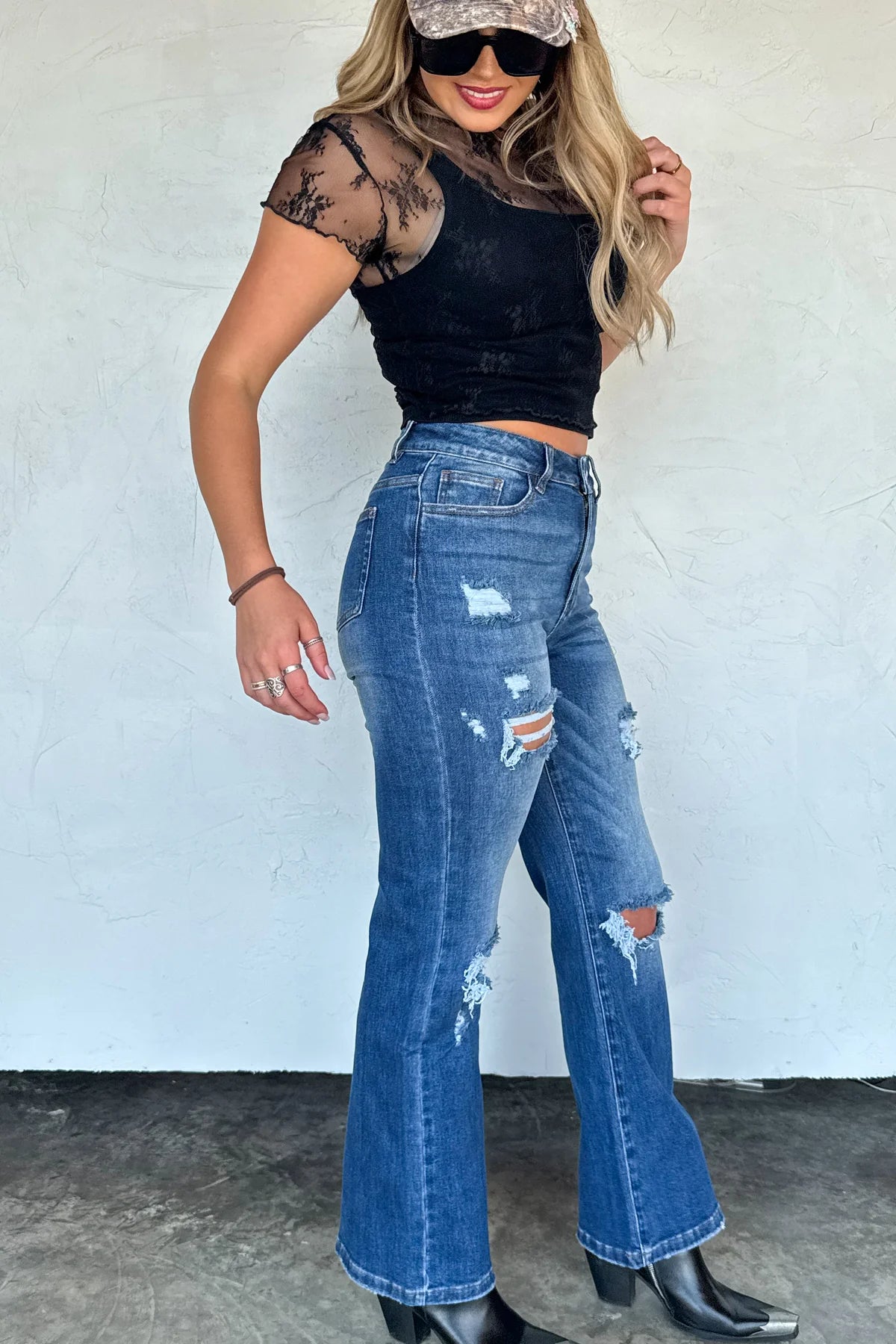 PREORDER- NEW COLORS- ASHLAND STRAIGHT LEG DISTRESSED JEANS