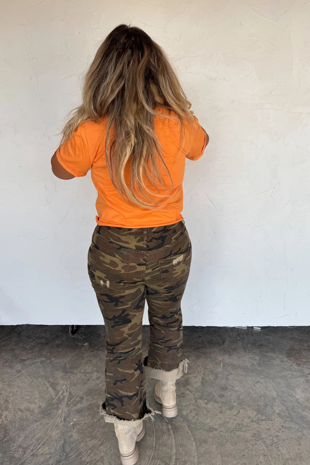 PREORDER- URBAN CAMO DISTRESSED JEAN