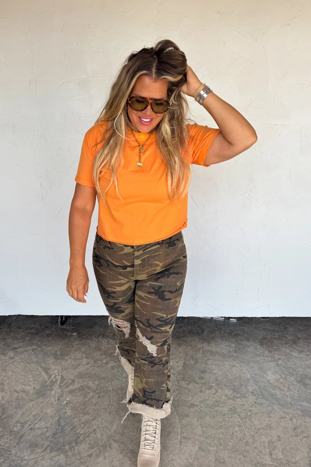 PREORDER- URBAN CAMO DISTRESSED JEAN