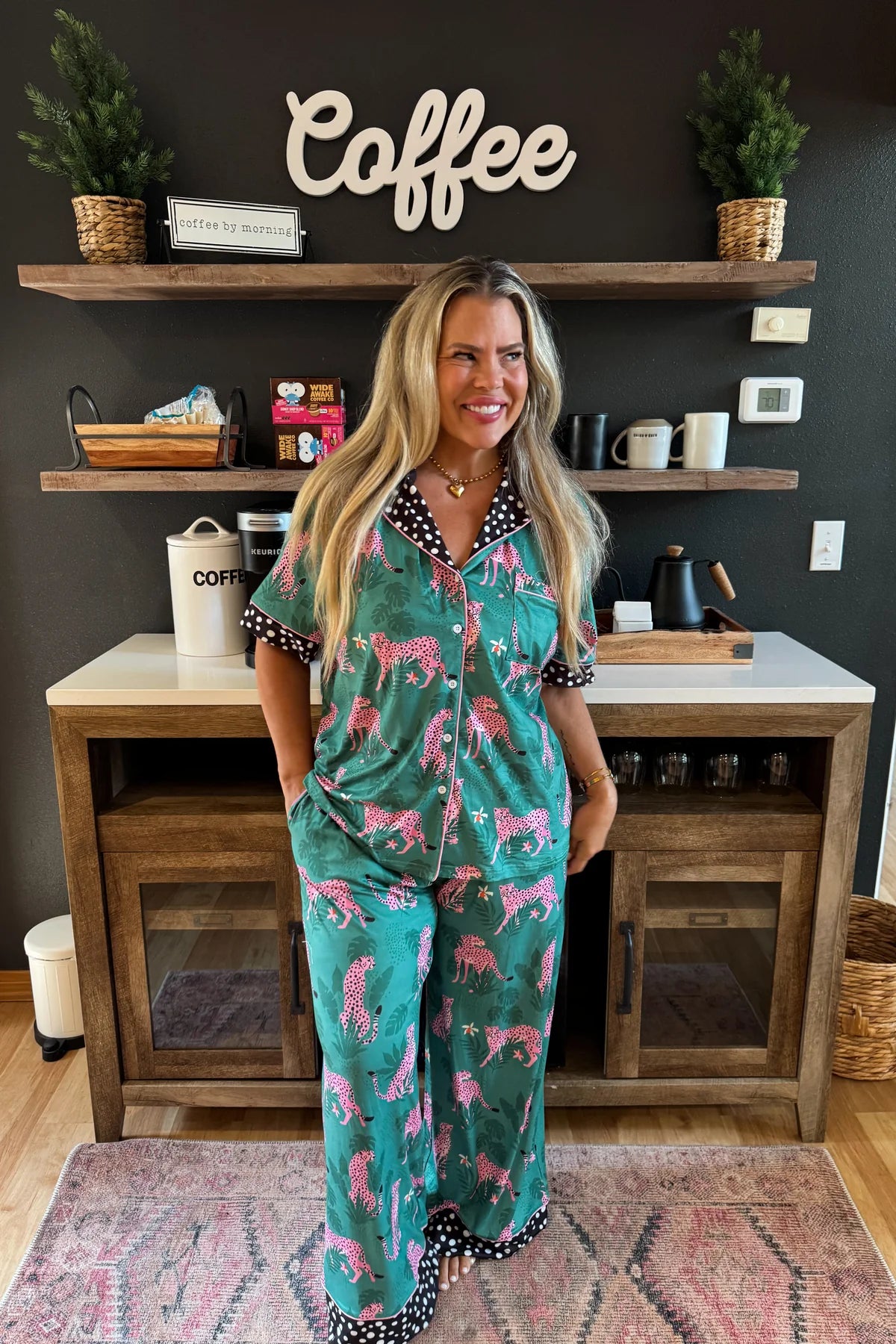PREORDER- LEOPARD & CHEETAH STAR LUXE PJ SET