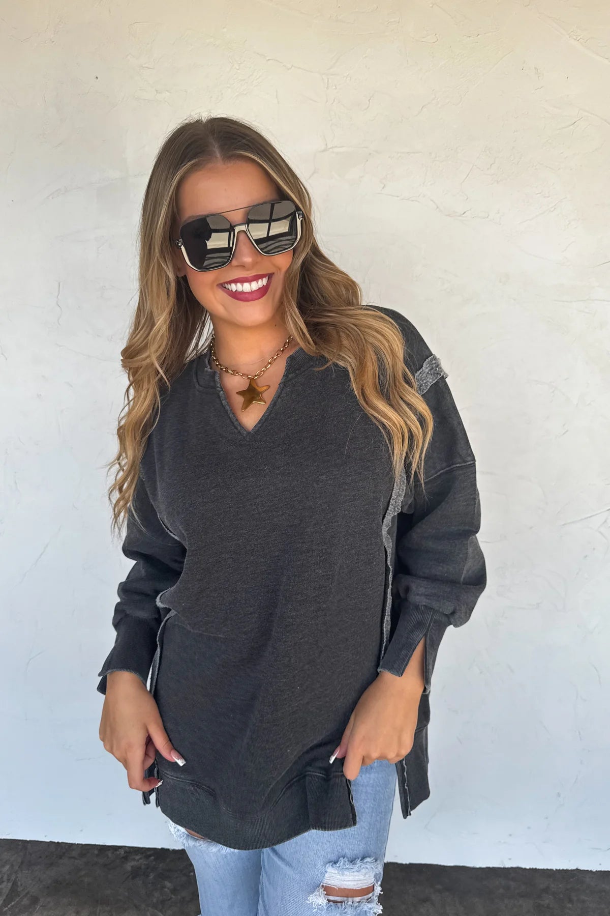 PREORDER- THE COMFY CUT SWEATSHIRT