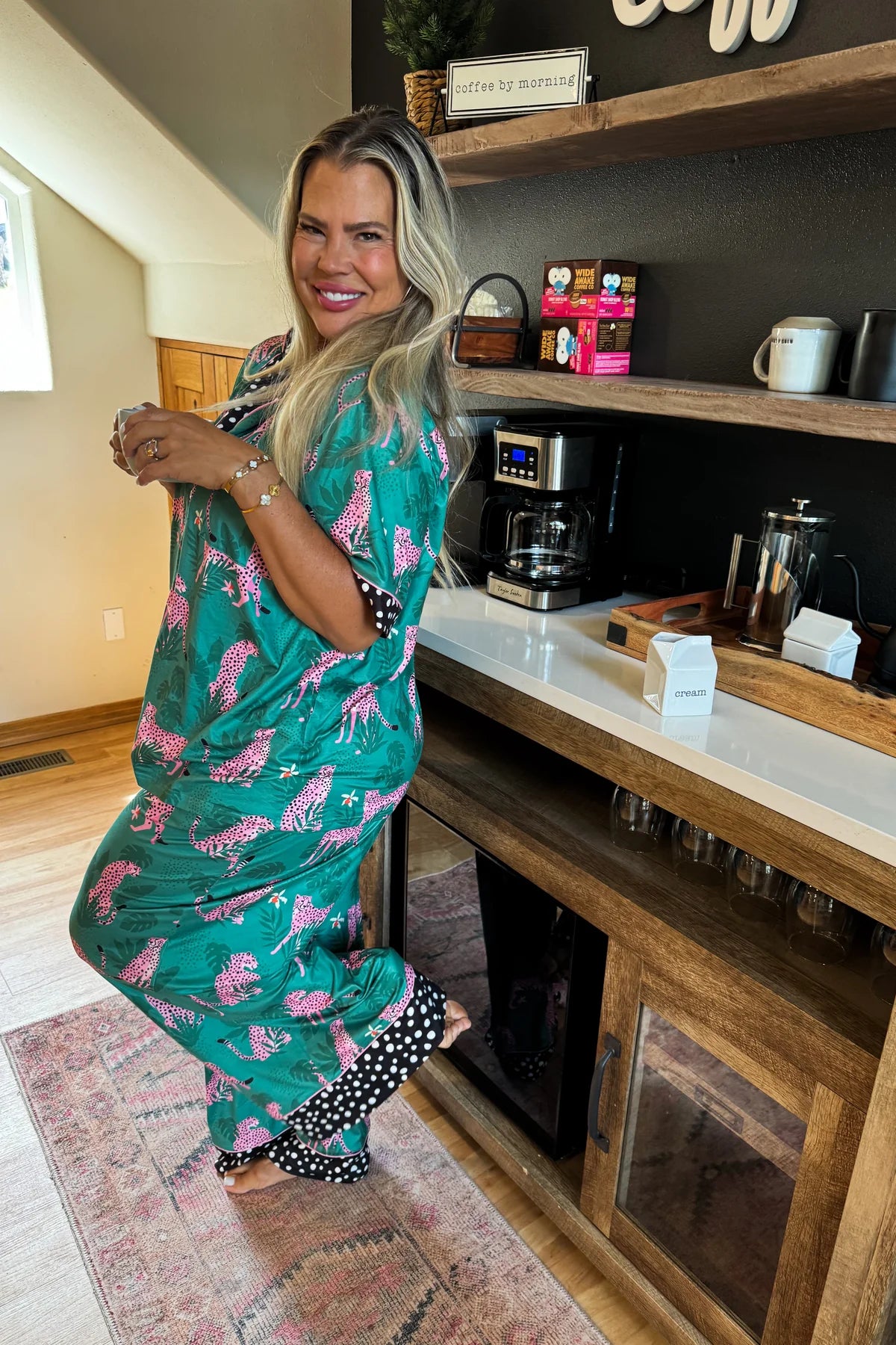 PREORDER- LEOPARD & CHEETAH STAR LUXE PJ SET