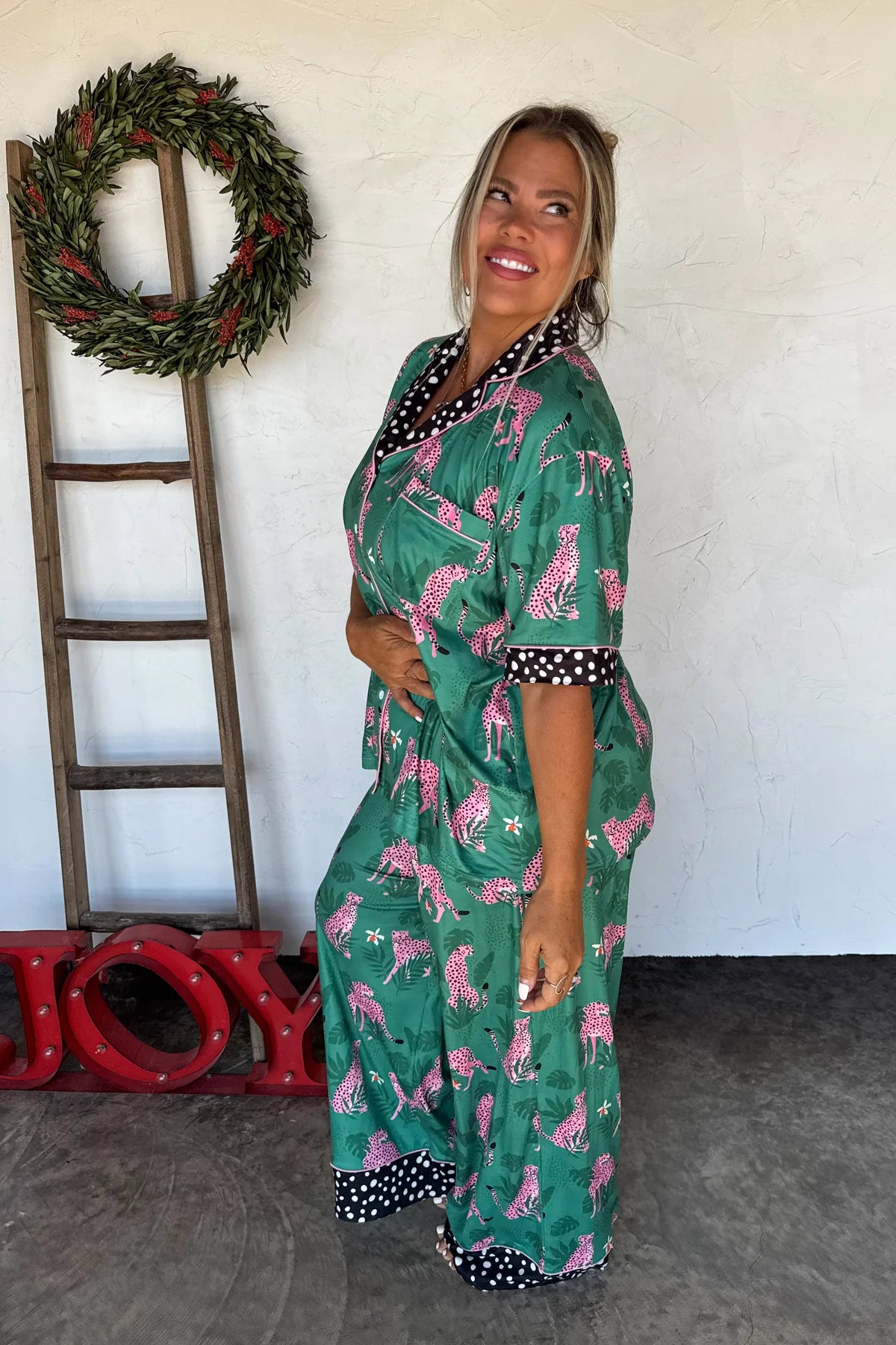 PREORDER- LEOPARD & CHEETAH STAR LUXE PJ SET