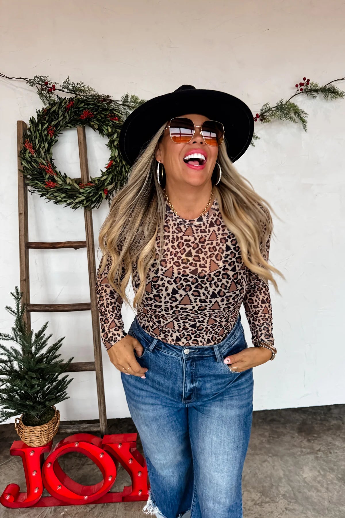 PREORDER- CHRISTMAS DRESS IT UP MESH TOPS