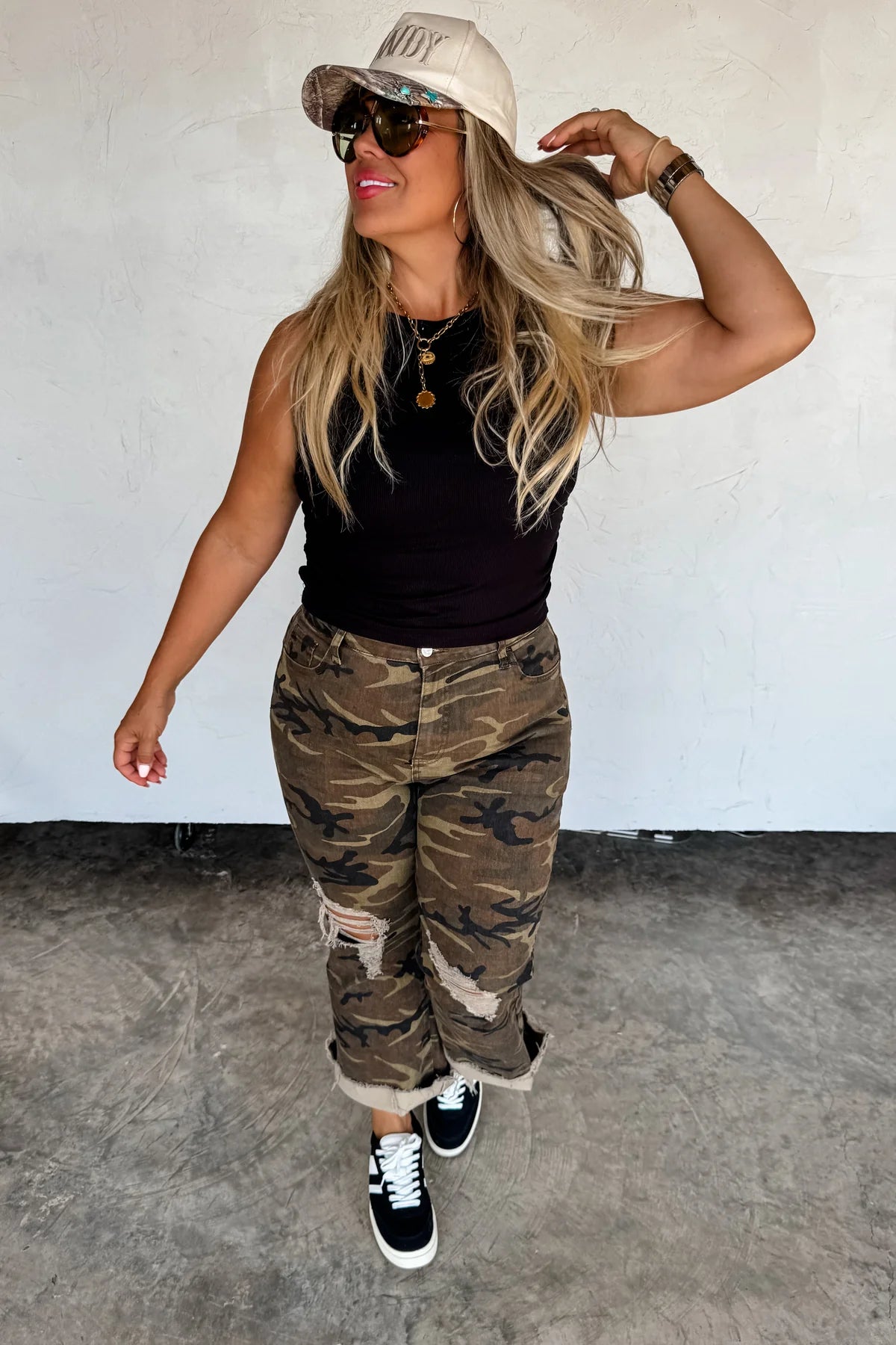PREORDER- URBAN CAMO DISTRESSED JEAN