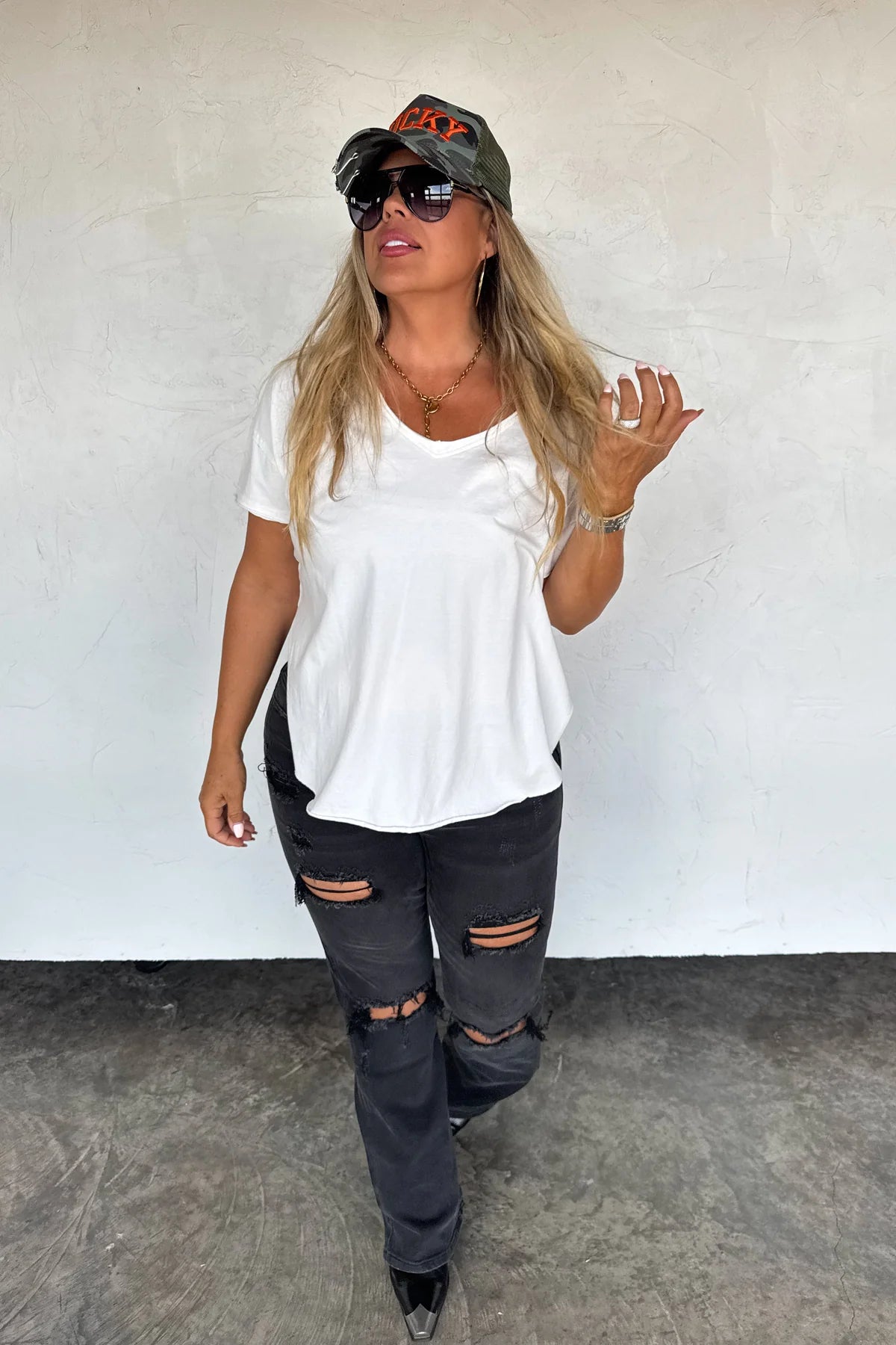 PREORDER- NEW COLORS- ASHLAND STRAIGHT LEG DISTRESSED JEANS