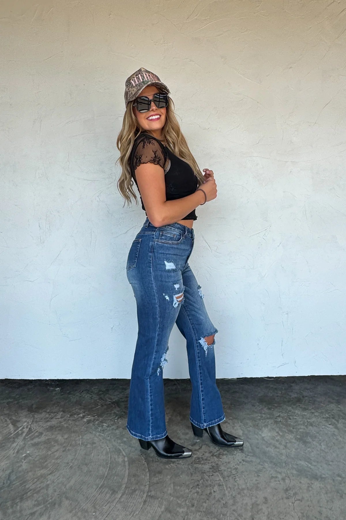 PREORDER- NEW COLORS- ASHLAND STRAIGHT LEG DISTRESSED JEANS