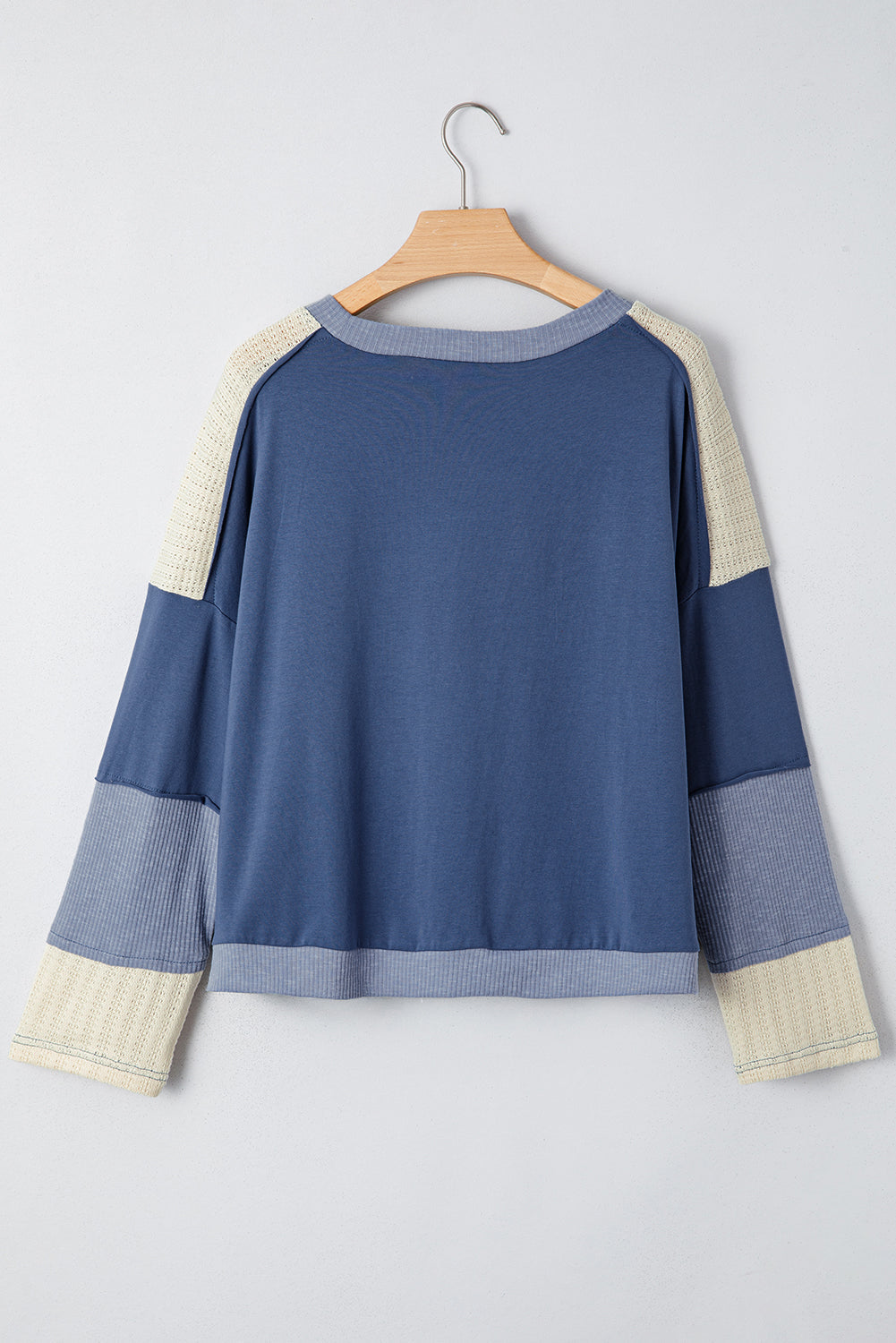 Blue Colorblock Star Top RTS