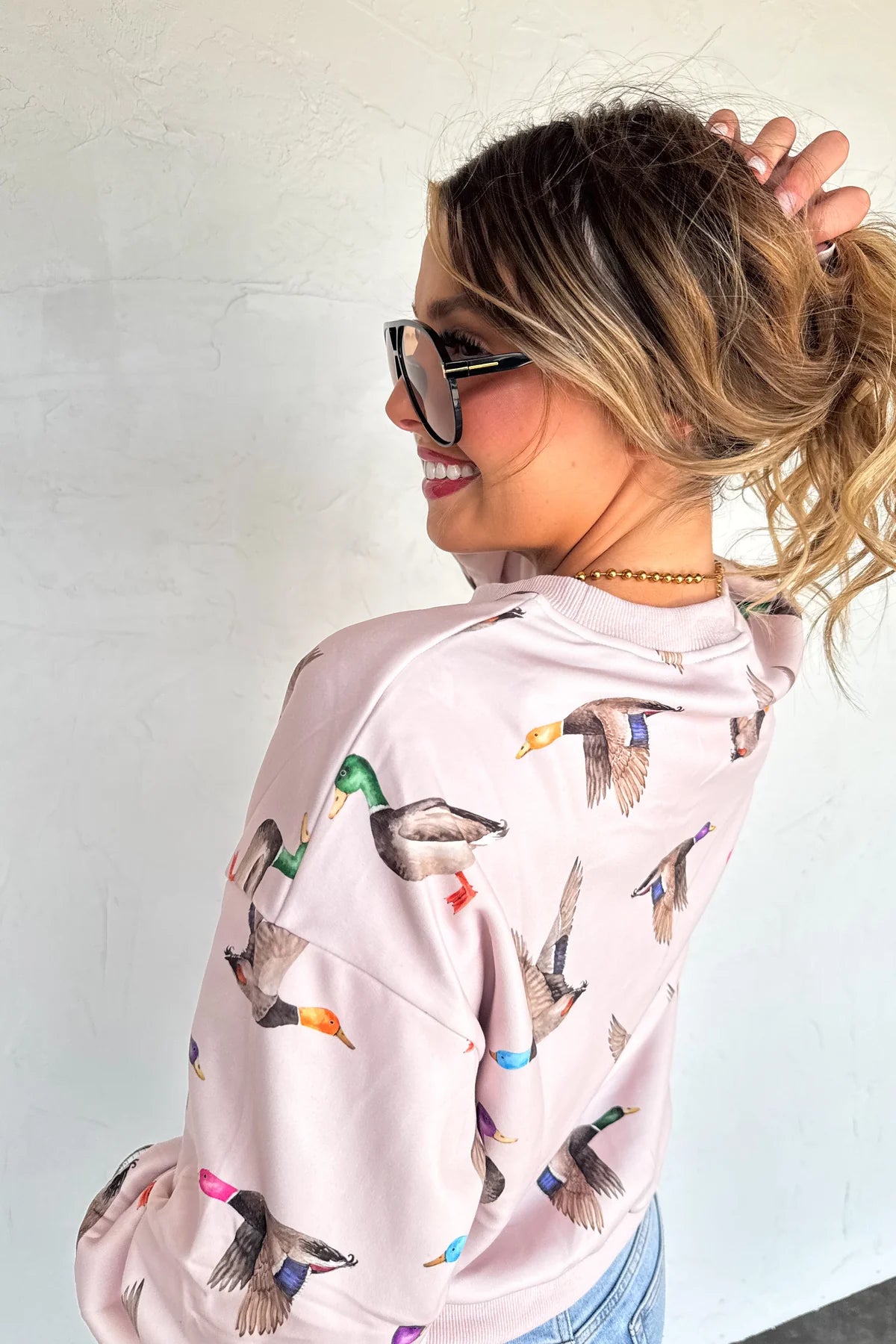 PREORDER- DUCK PULLOVER SWEATSHIRT