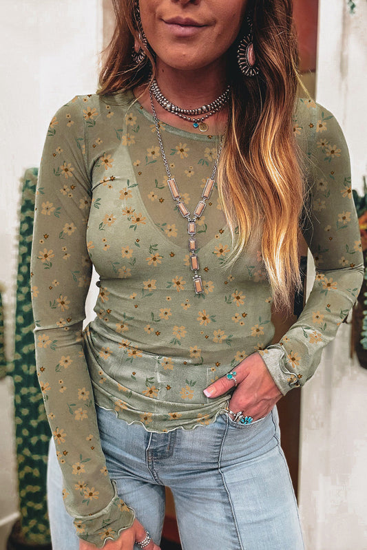 Vintage Mesh Top FB