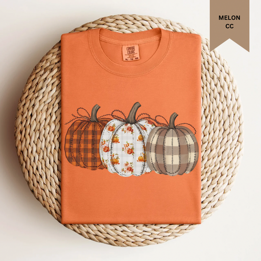 Plaid Pumpkins Tee.