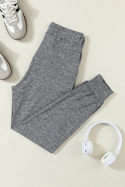Grey Drawstring Joggers FB