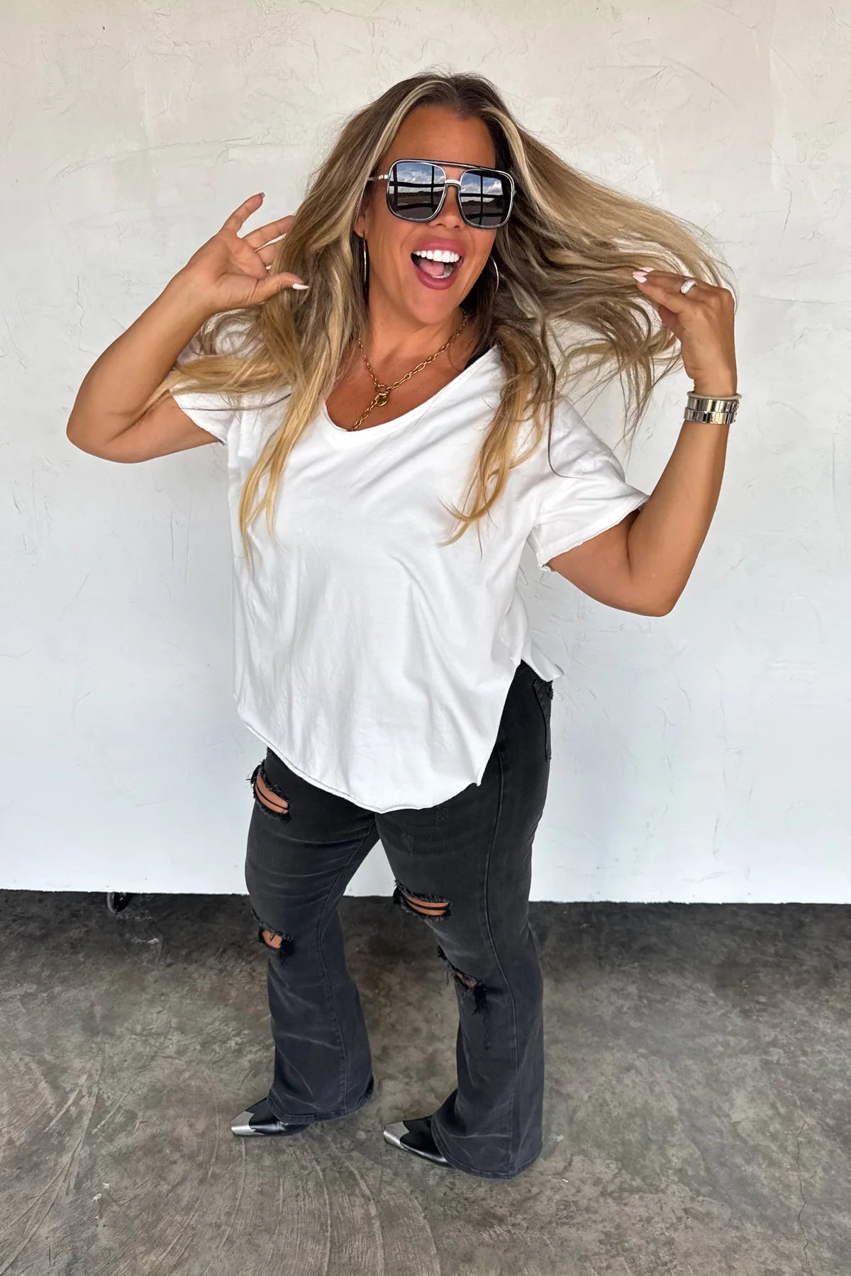PREORDER- NEW COLORS- ASHLAND STRAIGHT LEG DISTRESSED JEANS