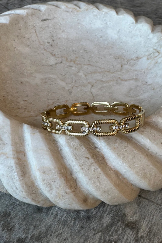 DIAMOND FRAME BANGLE