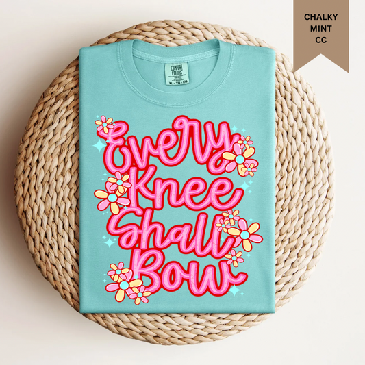 Every Knee Shall Bow Tee.