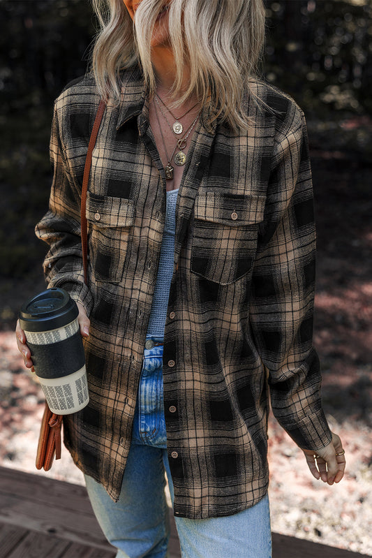 Retro Plaid Shacket September.