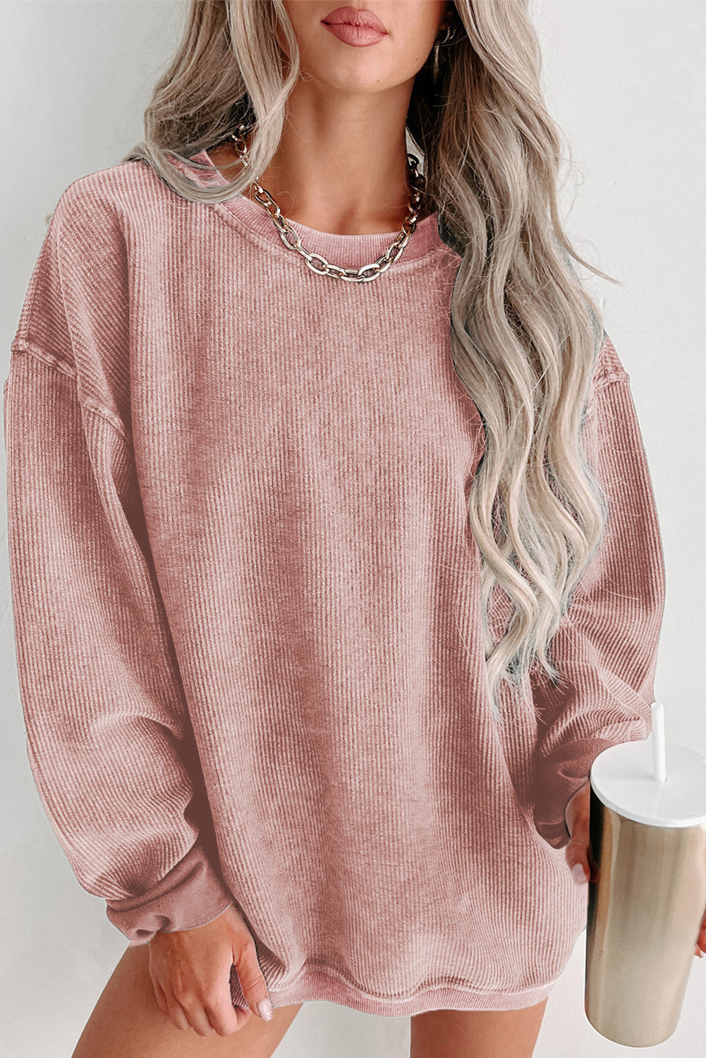 Ribbed Pullover FB